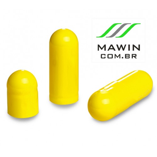 CAPSULA GELATINA N00 DE 1g - AMARELA - PACOTE COM 1.000