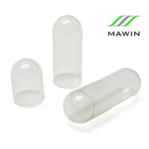 CAPSULA VEGETAL N0 DE 500mg INCOLOR  - PACOTE COM 5.000