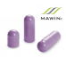CAPSULA GELATINA N0 DE 500mg - LILAS - PACOTE COM 5.000
