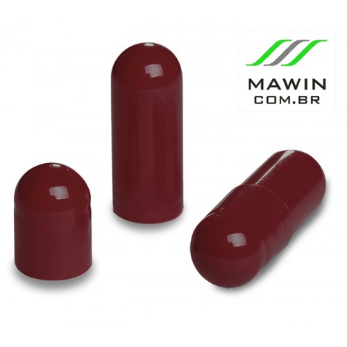 CAPSULA GELATINA N00 DE 1g - VINHO - PACOTE COM 1.000