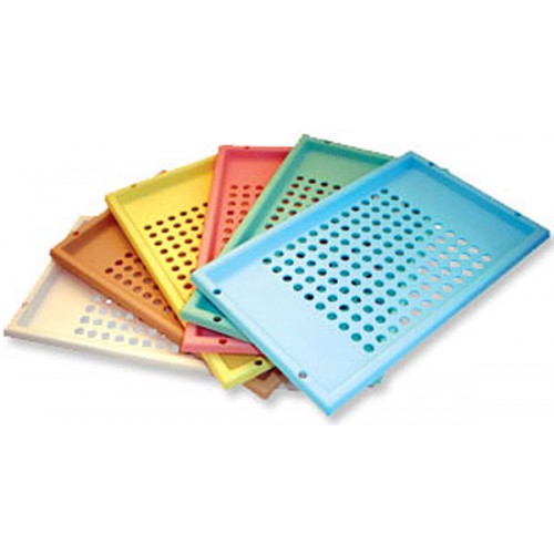 BANDEJA PARA ENCAPSULADORA DE 120 CAPSULAS - TAMANHO N0 - AMARELO - MAWIN